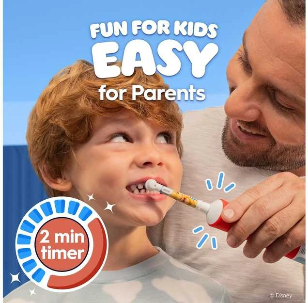 Oral-B Elektrinis dantų šepetėlis vaikams 3+