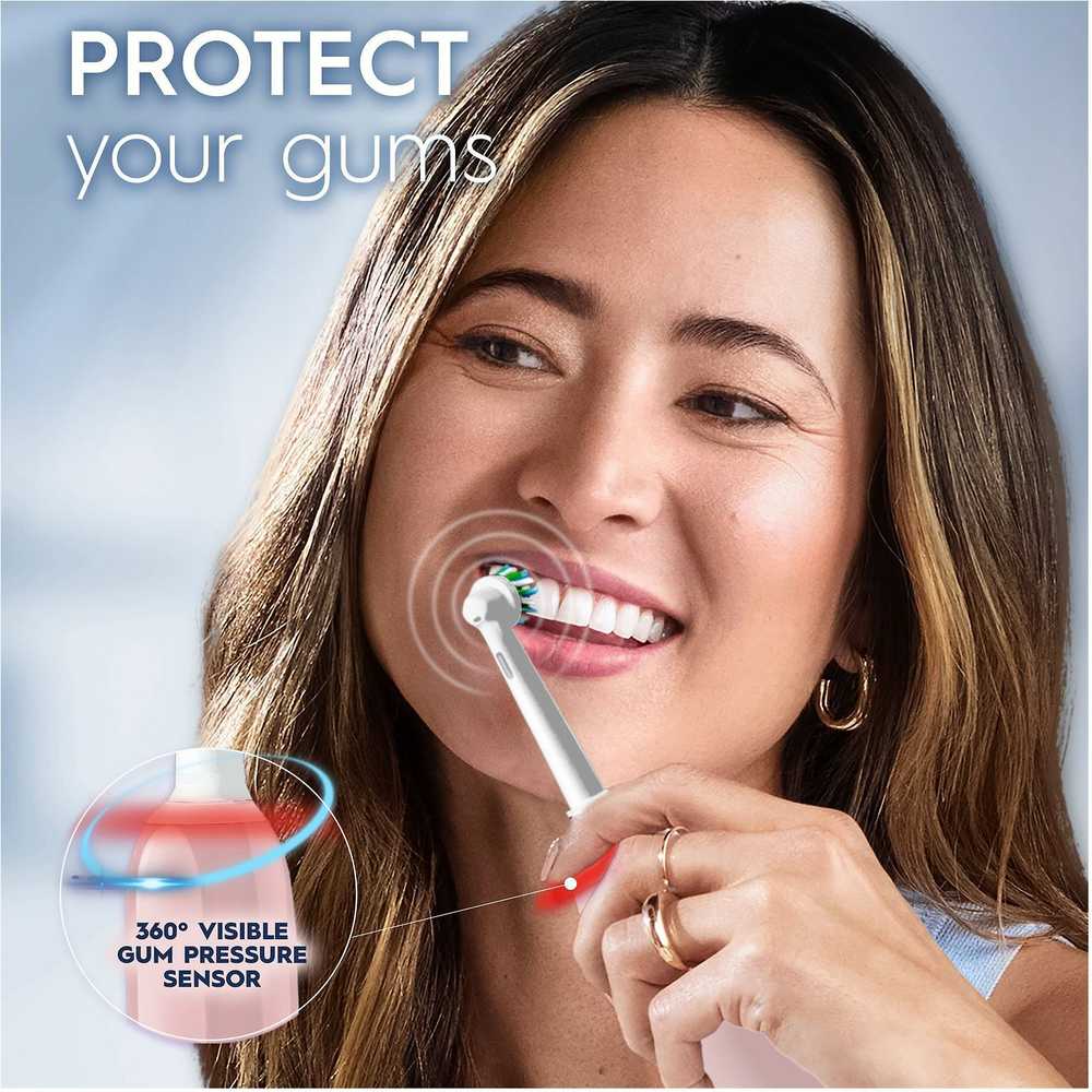 Elektrinis dantų šepetėlis Oral-B Pro Series 3, rožinis