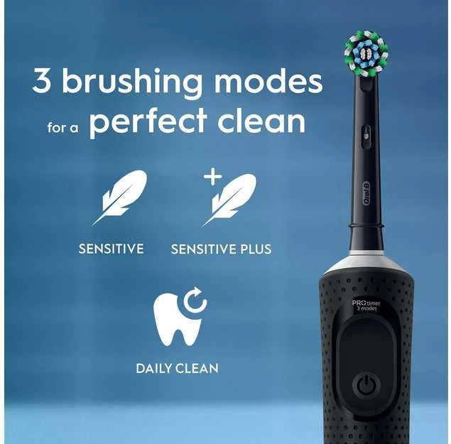 Dantų šepetėlis Braun Oral-B Vitality Pro Juodas Electric