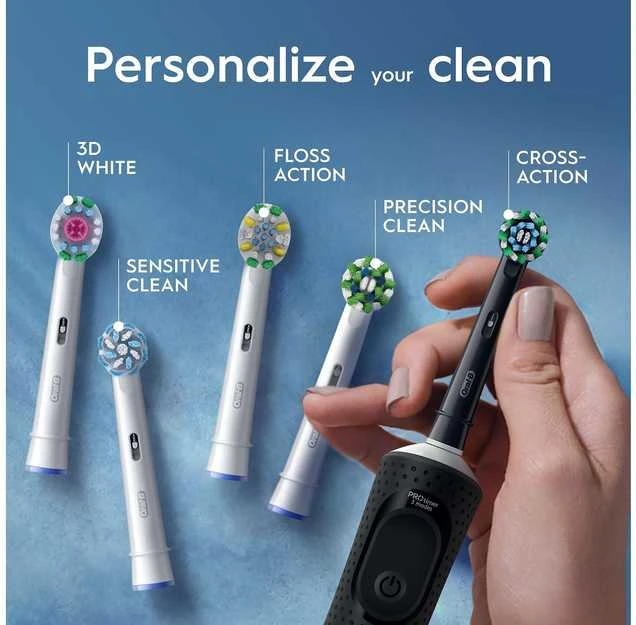 Dantų šepetėlis Braun Oral-B Vitality Pro Juodas Electric