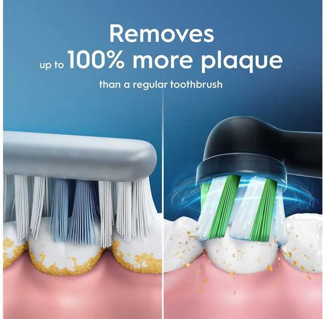 Dantų šepetėlis Braun Oral-B Vitality Pro Juodas Electric