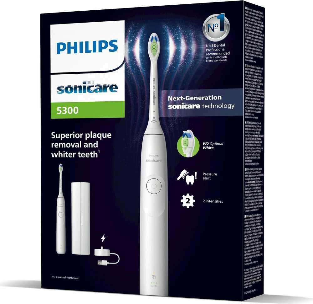 Elektrinis Dantų šepetėlis Philips HX7108/02 Sonicare Series 5300, Baltas