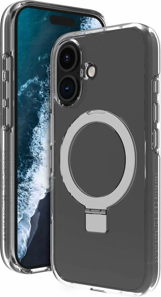 Dėklas DBRAMANTE1928 ISLANDIJA ULTRA D3O MS KICK - IPHONE 16 - CLEAR