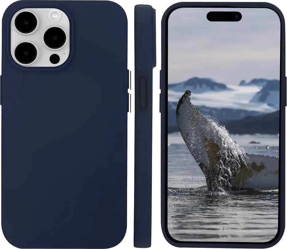 Dėklas Apple iPhone 15 Pro Max Iceland Ultra D3O su MagSafe, Dbramante1928 Mėlyna