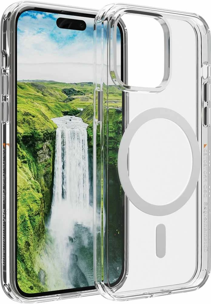 „Dbramante1928 Iceland Ultra D3O MagSafe“ dėklas, „iPhone 15 Pro“, skaidrus