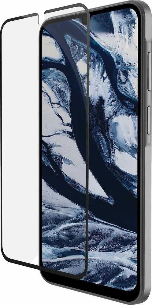 dbramante1928 „Eco-shield*“ – telefono ekrano apsauga – stiklas – spalva su juodu rėmeliu – skirtas „Samsung Galaxy A15“