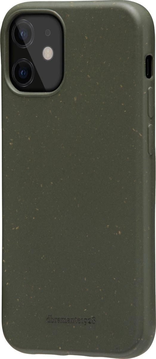 Dėklas DBRAMANTE1928 GRENEN - IPHONE 12 5.4? - TAMSIŲJŲ ALYVŲ Žalias