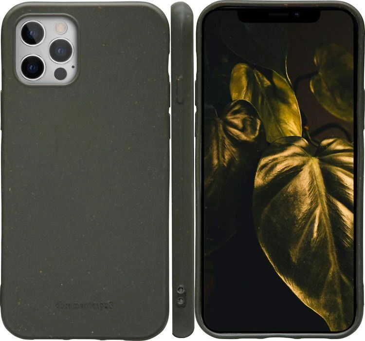 Dėklas DBRAMANTE1928 GRENEN - IPHONE 12 6.7? - TAMSIŲJŲ ALYVŲ Žalias