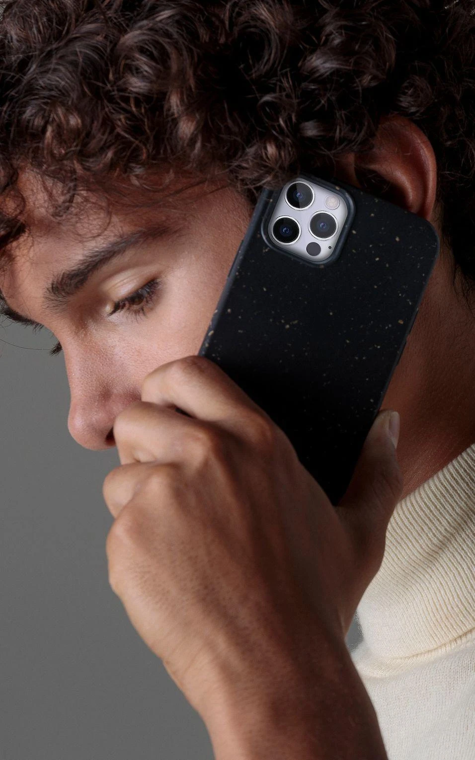 Dėklas DBRAMANTE1928 GRENEN - IPHONE 12 6.7? - Juodas