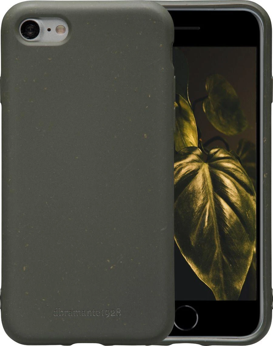 Dėklas DBRAMANTE1928 GRENEN - IPHONE SE/8/7 - DARK OLIVE Žalias