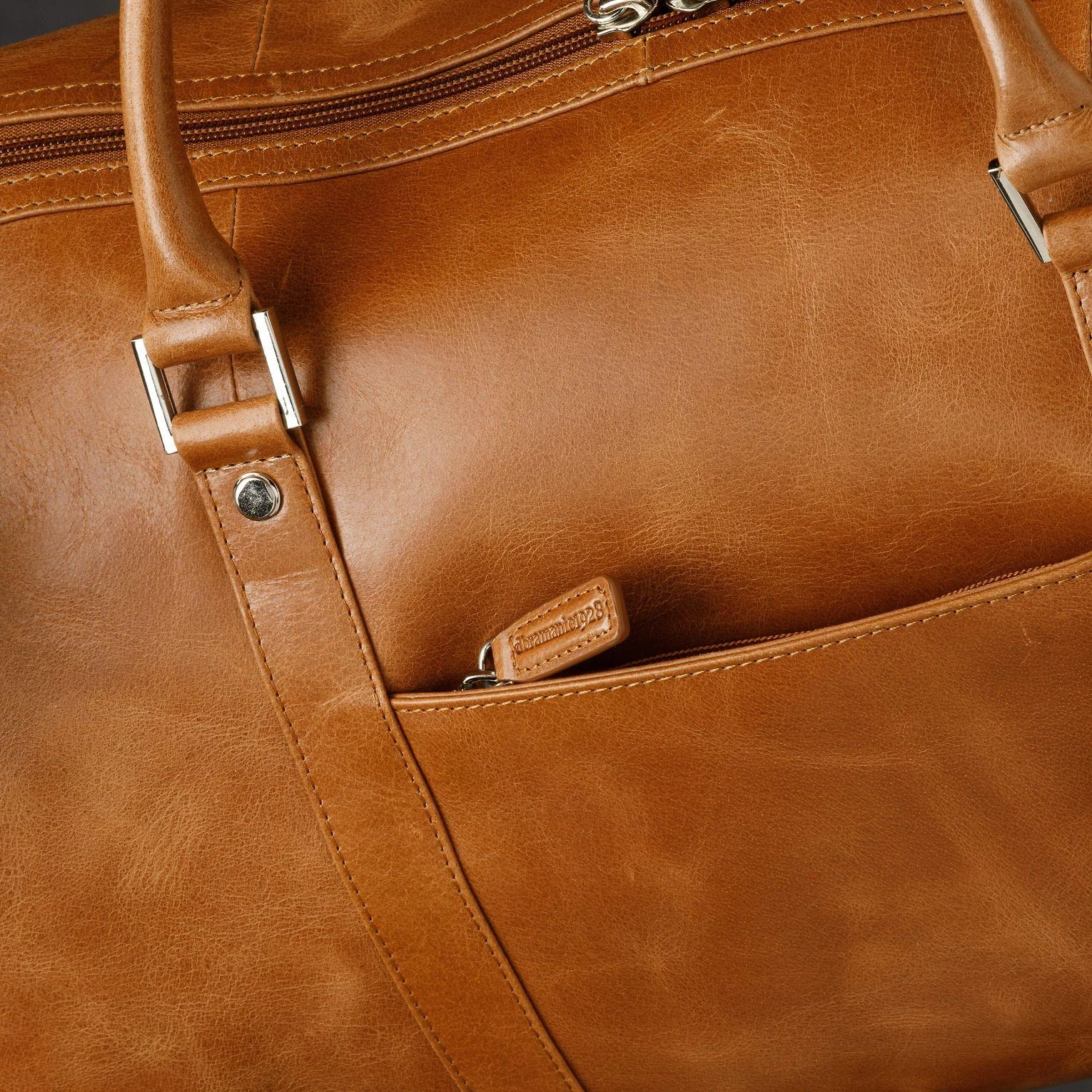 DBRAMANTE1928 KASTRUP 2 WEEKENDER BAG - TAN (2ND GEN)