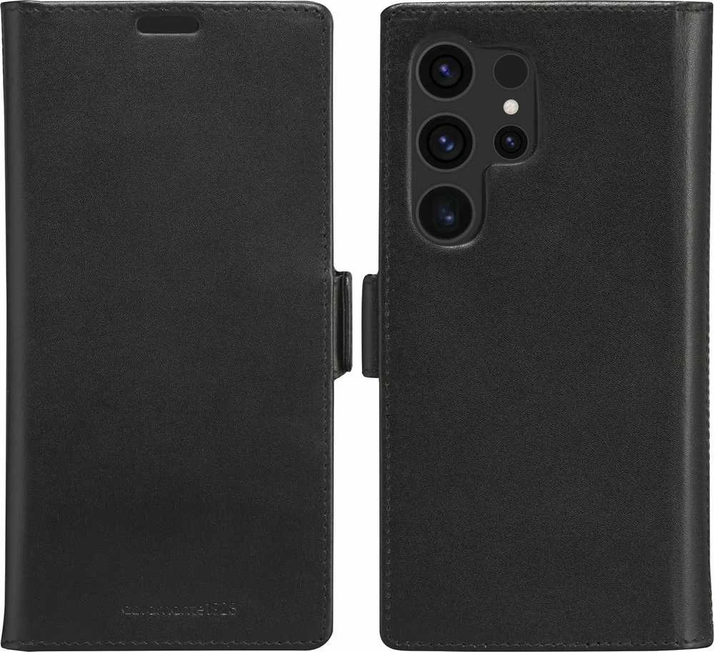 Dbramante1928 Juodas „Samsung Galaxy S24 Ultra Lynge 2-in-1“ piniginės dėklas