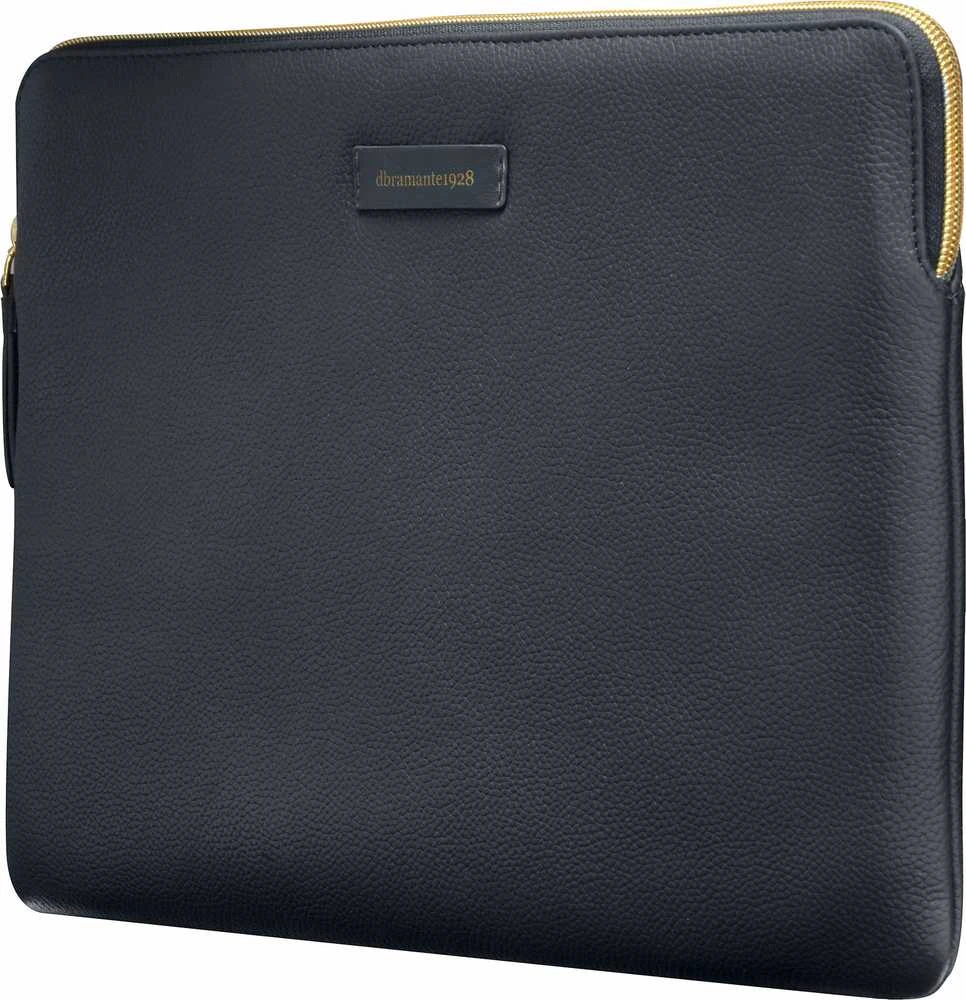 Krepšys dbramante Paris - MacBook Pro/Air 13" Pacific Mėlyna - full grain pebbled leather sleeve