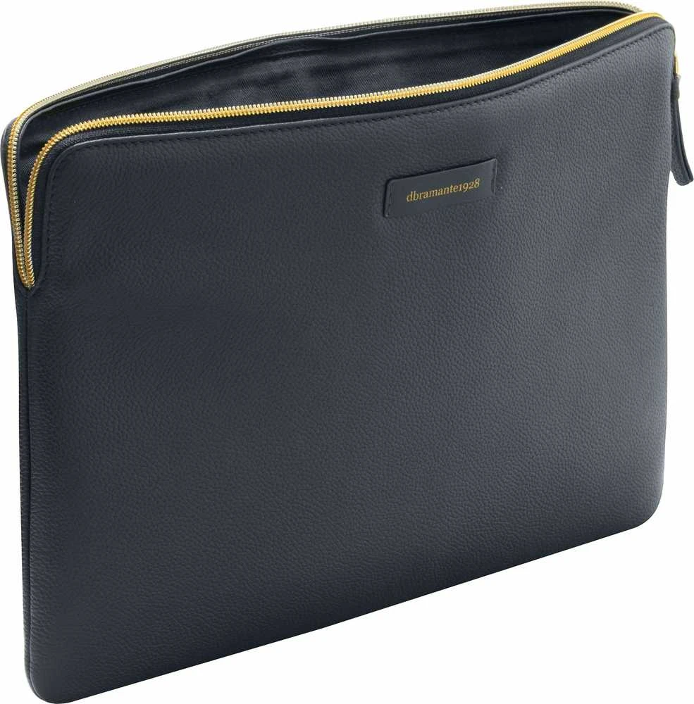 Krepšys dbramante Paris - MacBook Pro/Air 13" Pacific Mėlyna - full grain pebbled leather sleeve