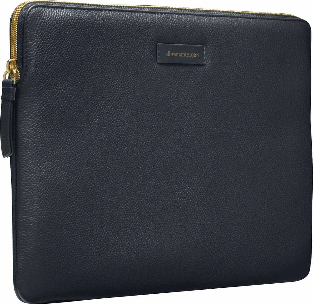 Krepšys dbramante Paris - MacBook Pro/Air 13" Pacific Mėlyna - full grain pebbled leather sleeve