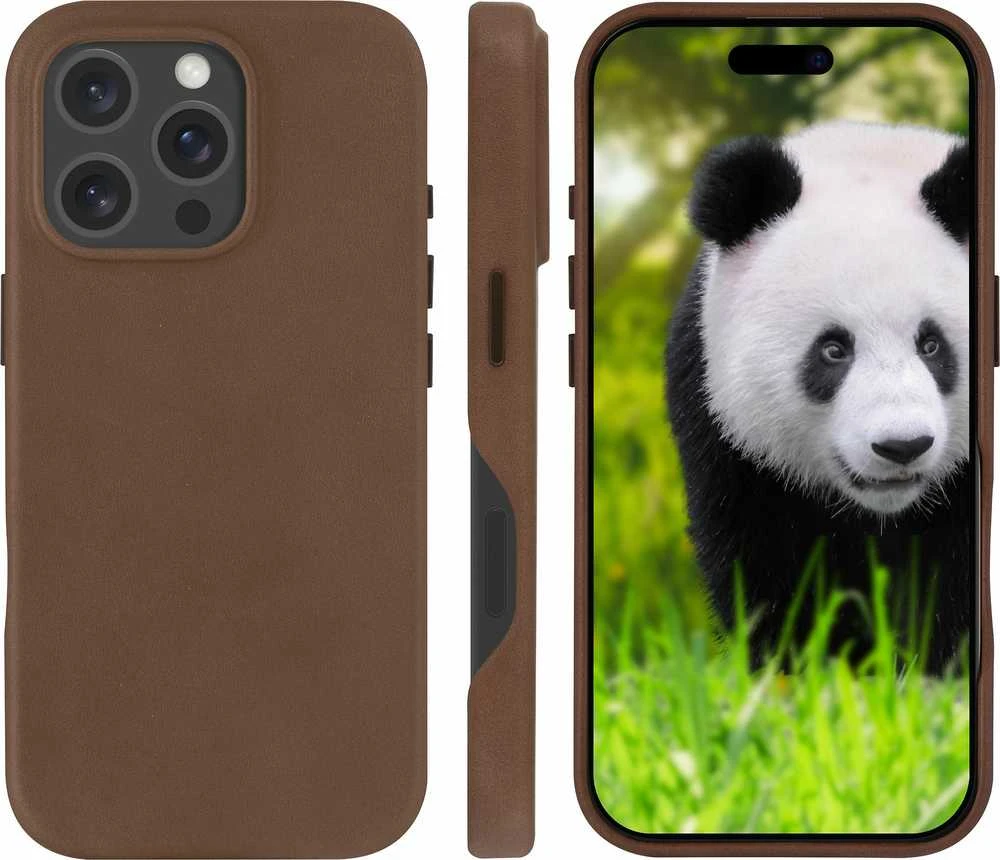 Dėklas DBRAMANTE1928 ROSKILDE_2 MAGSAFE – IPHONE 16 PRO – DARK TAN