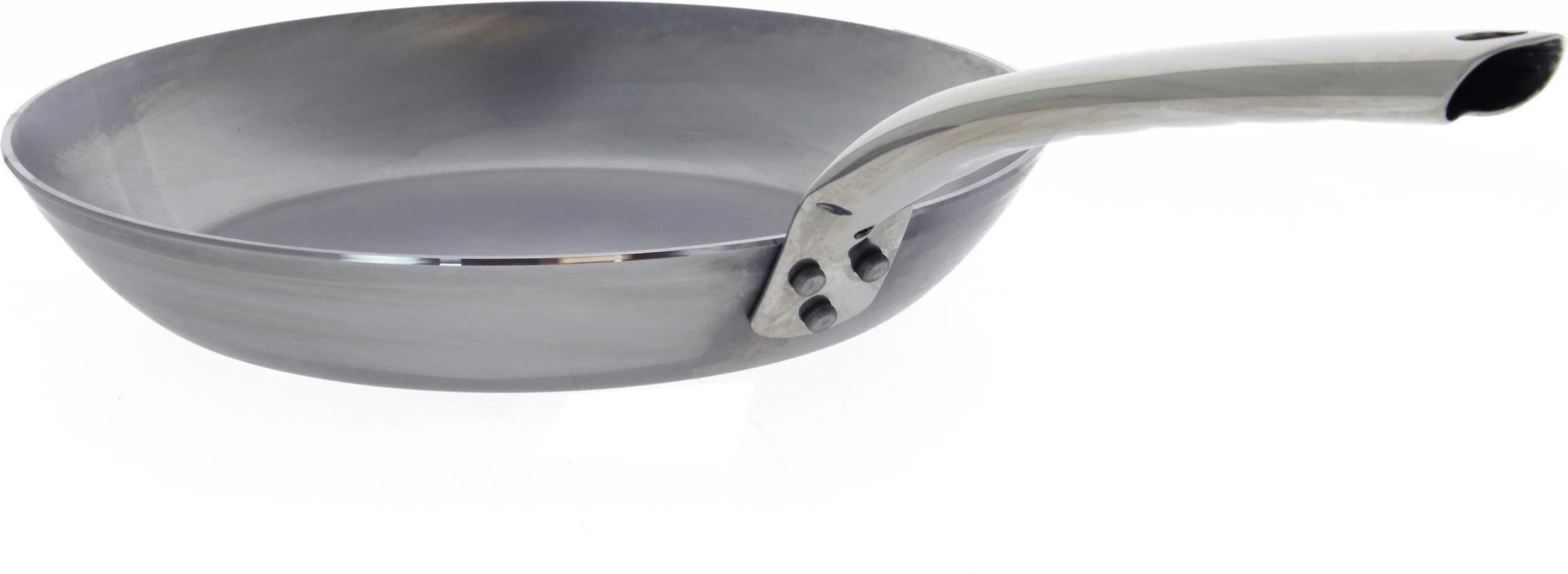 DE BUYER CARBONE PLUS Apvali keptuvė su ventiliuojama rankena 28cm