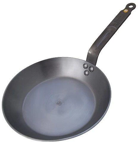 Virtuvės Įrankis - De Buyer Geležinė Indukcinė Keptuvė Mineral B 26cm Sidabrinė