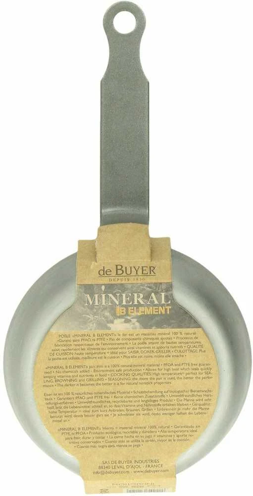 Mini blynų keptuvė - De Buyer Mineral B 12 cm 5612.12