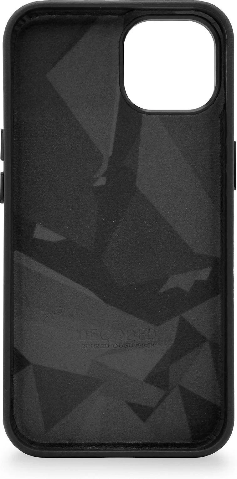 Decoded Leather su MagSafe Apple iPhone 14 Plus - dėklas telefonui juodos spalvos