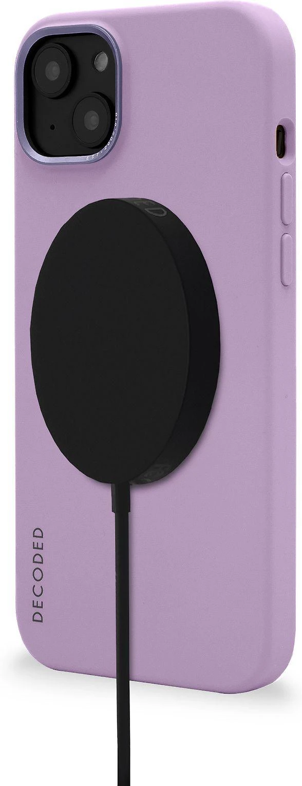 Decoded Silikoninis dėklas with MagSafe for iPhone 14 Plus - violetinė