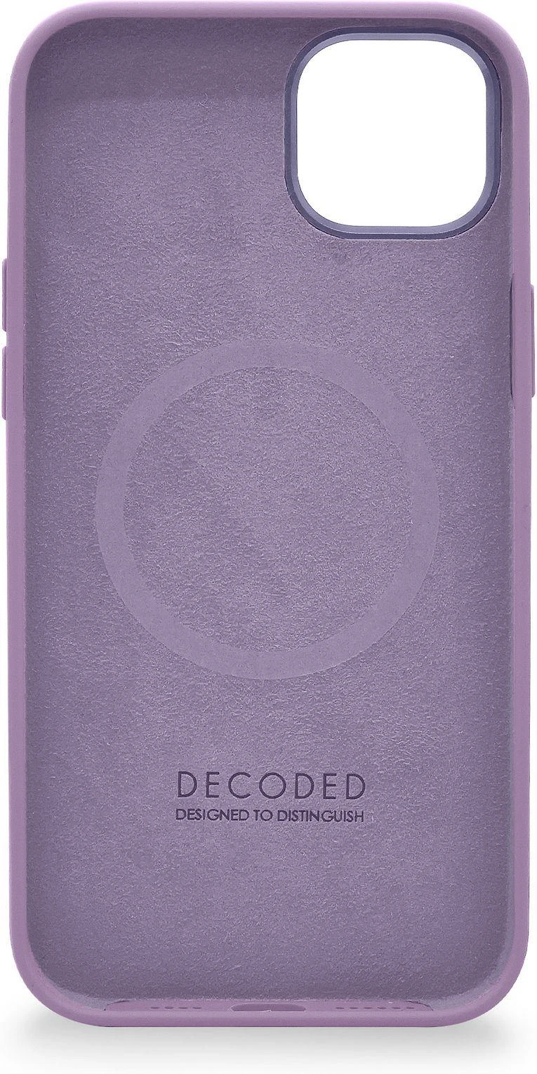 Decoded Silikoninis dėklas with MagSafe for iPhone 14 Plus - violetinė