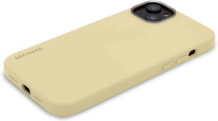 Decoded Silikoninis dėklas with MagSafe for iPhone 14 Plus - yellow