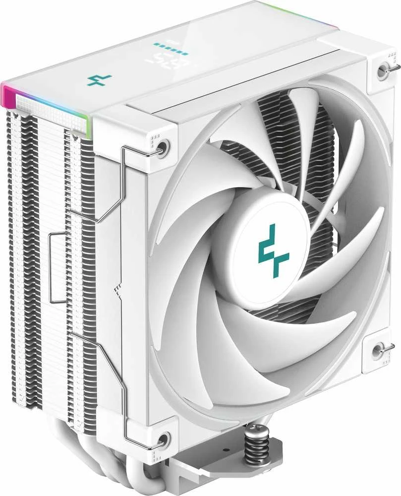 Deepcool AK400 baltas procesoriaus aušintuvas su ekranu