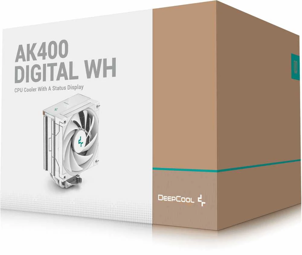 Deepcool | Skaitmeninis CPU oro aušintuvas Baltas | AK400