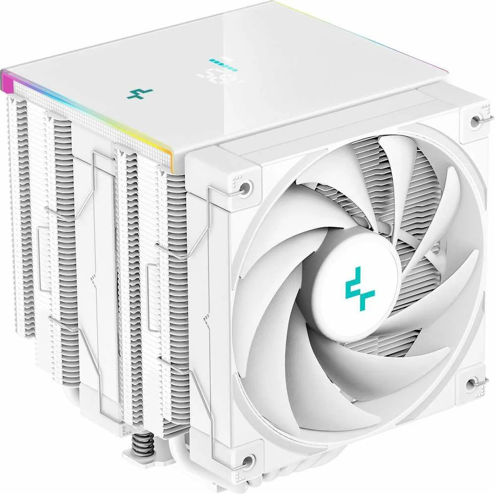 Deepcool AK620 Digital WH su skaitmeniniu ekranu