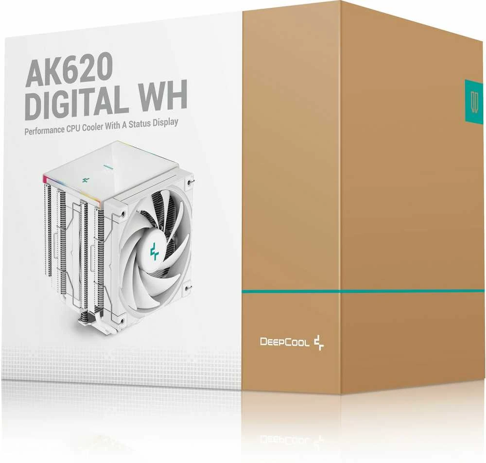 Deepcool | CPU oro aušintuvas | AK620 Digital WH | Intel, AMD