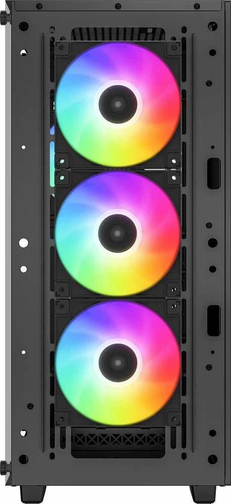 „Deepcool“ | CC560 ARGB V2 | Juodas | Vidutinio dydžio bokštas | ATX PS2