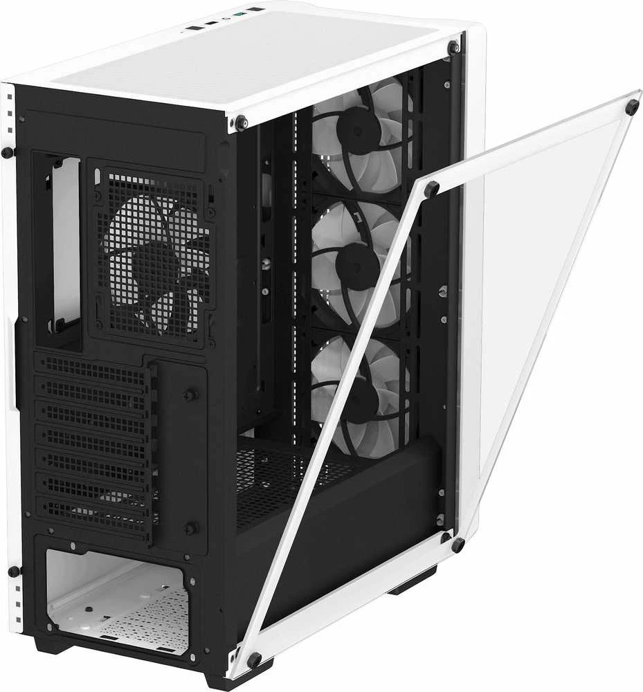 Kompiuterio korpusas Deepcool CC560 V2 | Baltas | Mid Tower | Be maitinimo šaltinio | ATX