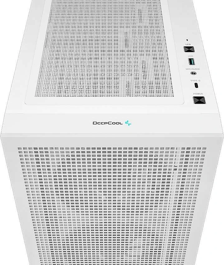 DeepCool CH560 Midi-Tower - balta