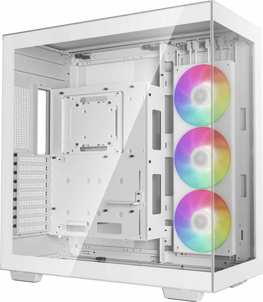 „Deepcool“ | Pilno dydžio bokšto dydžio žaidimų korpusas | CH780 WH | Šoninis langas | Baltas | ATX+ | ATX PS2