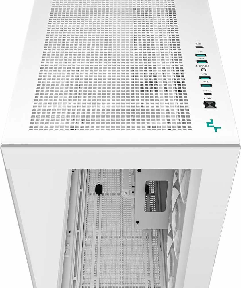 „Deepcool“ | Pilno dydžio bokšto dydžio žaidimų korpusas | CH780 WH | Šoninis langas | Baltas | ATX+ | ATX PS2