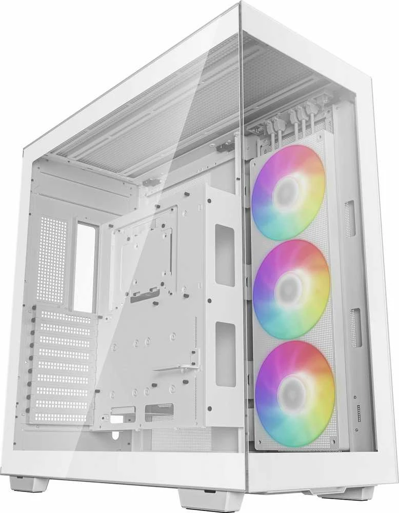 „Deepcool“ | Pilno dydžio bokšto dydžio žaidimų korpusas | CH780 WH | Šoninis langas | Baltas | ATX+ | ATX PS2