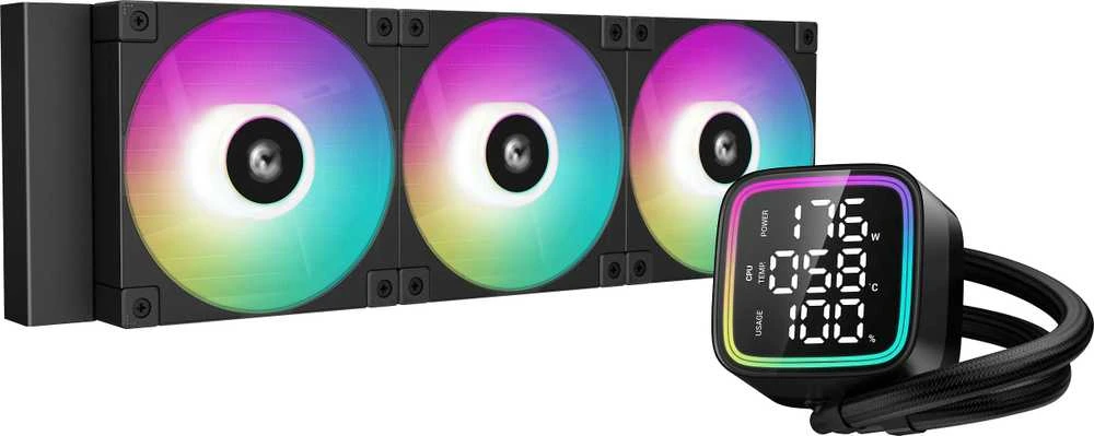 Deepcool LD360 aušinimo sistema su LED ekranu