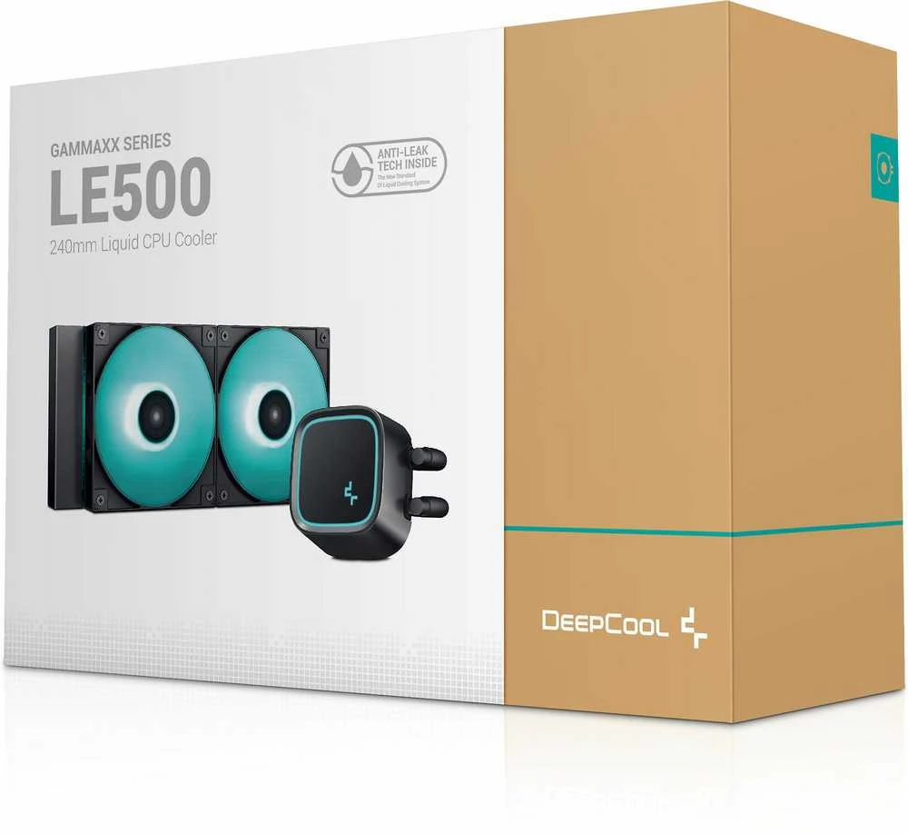 Deepcool | LE500 | CPU Liquid Cooler | Juodas | Intel, AMD