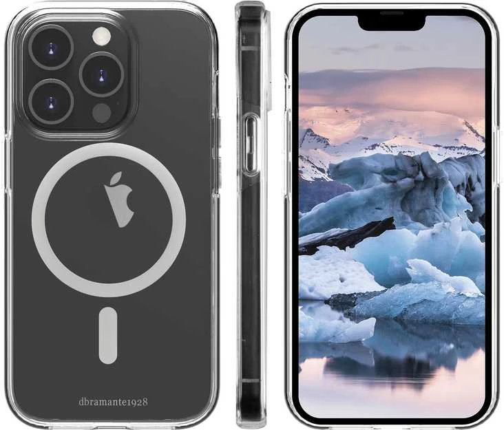 Dbramante1928 Dėklas dbramante 1928 Iceland Pro MagSafe skirtas Apple iPhone 14 Pro skaidrus