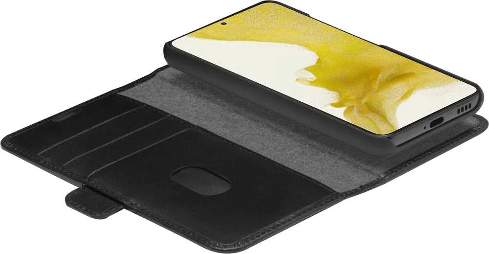 Dėklas Dbramante1928 Lynge Galaxy S22+ Juodas