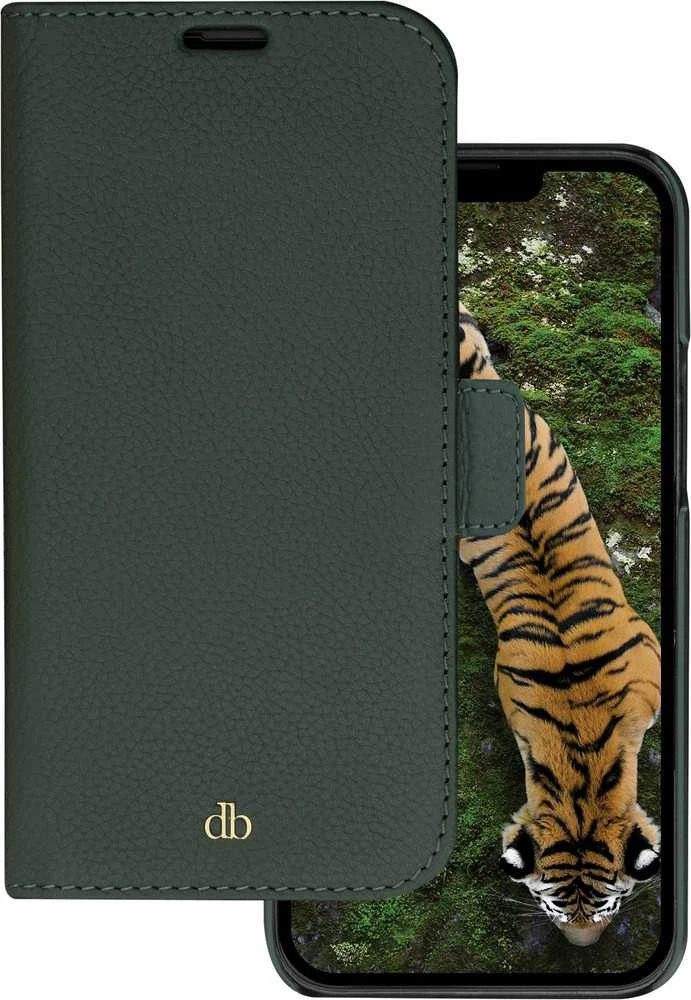 Dėklas dbramante1928 Knygos viršelis New York iPhone 14 Pro Max Grün