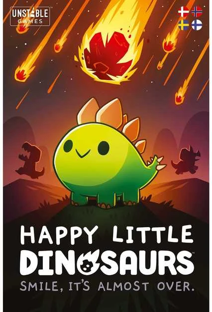Dėklas Enigma „Happy Little Dinosaurs Nordic“ kortų žaidimas
