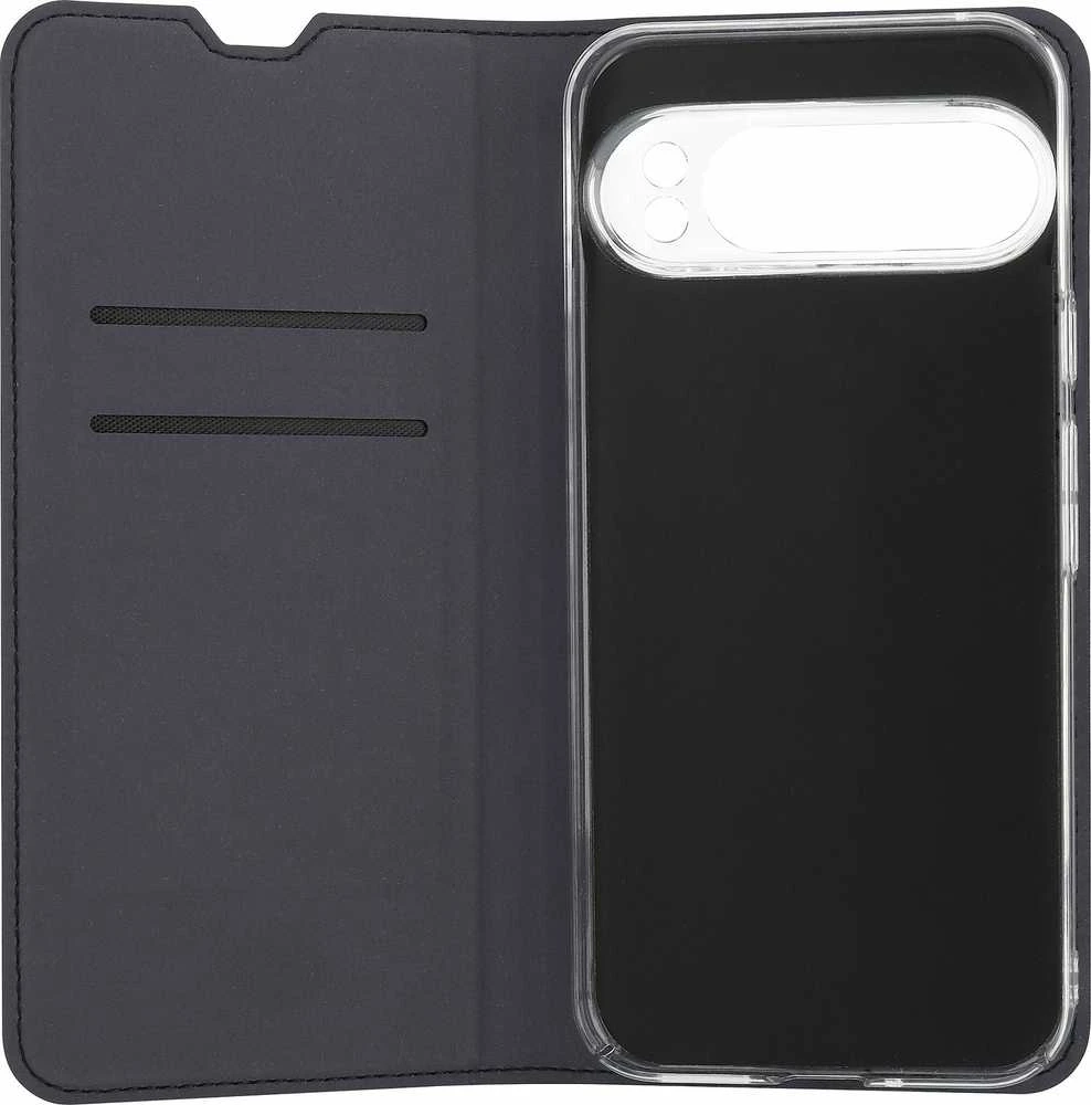 Dėklas FoneKit BookCase -suojakotelo, Google Pixel 9 Pro XL, musta
