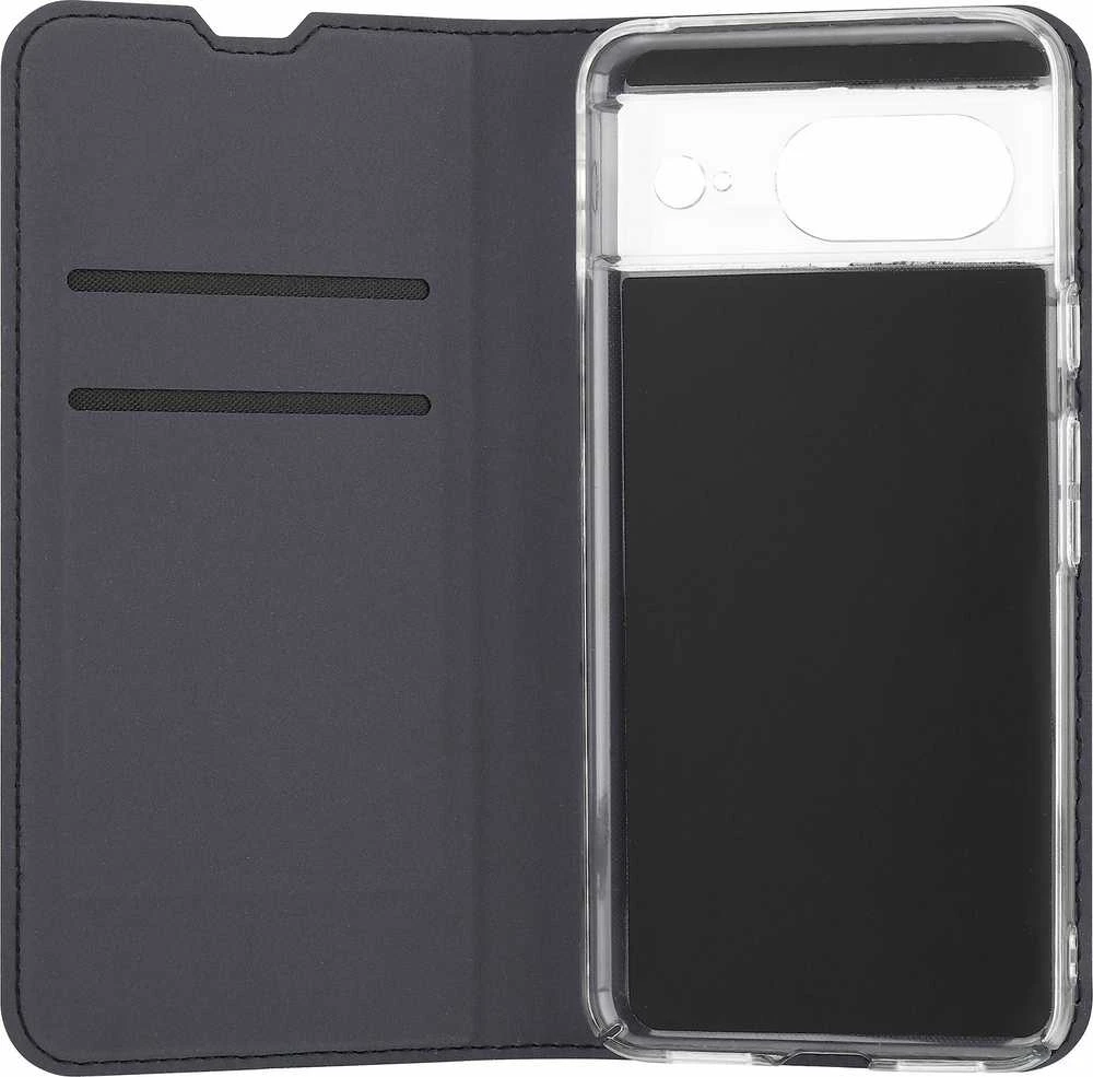 Dėklas Teka FoneKit BookCase -suojakotelo, Google Pixel 8, musta