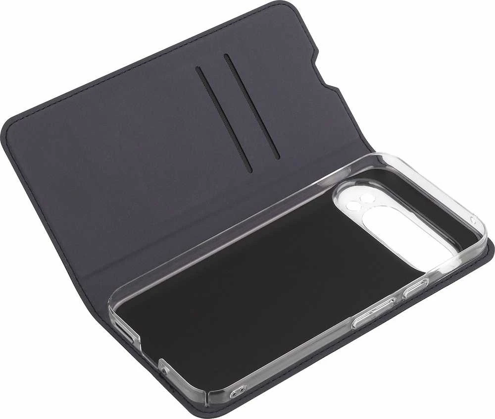 Dėklas FoneKit BookCase -suojakotelo, Google Pixel 9 Pro XL, musta