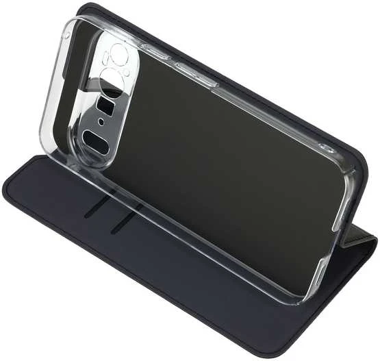 Dėklas FoneKit BookCase suojakotelo, Honor 400 Lite, musta