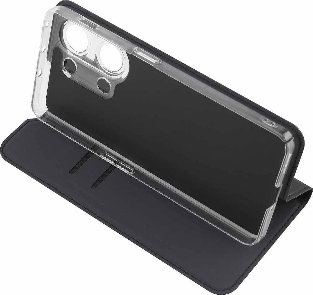 Dėklas Asus FoneKit BookCase -suojakotelo, OnePlus Nord 3 5G, musta