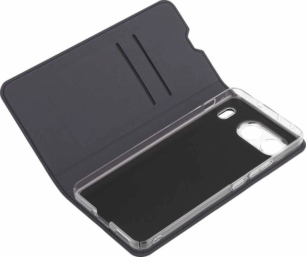 Dėklas Adidas FoneKit BookCase -suojakotelo, OnePlus Nord 4 5G, musta