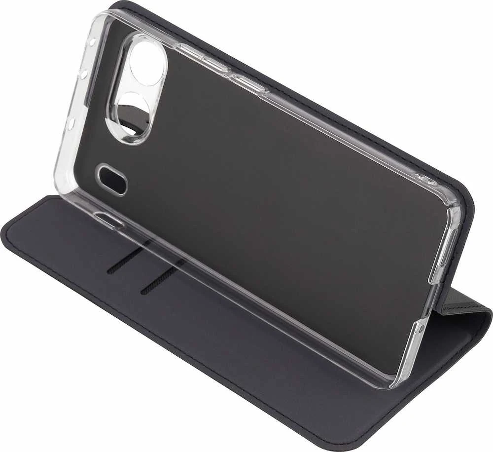 Dėklas Adidas FoneKit BookCase -suojakotelo, OnePlus Nord 4 5G, musta